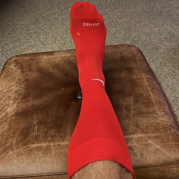 Nike Dri Fit Red Socks - Picture 2 of 6